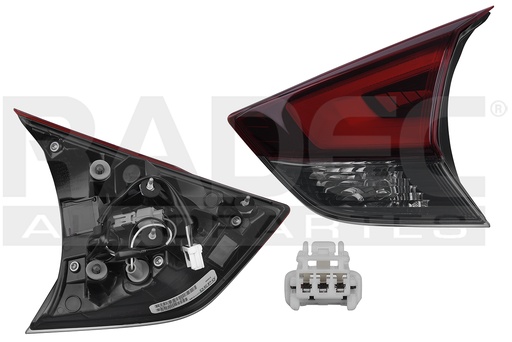 [017-2324-30] CALAVERA INTERIOR NS X-TRAIL 18-22/ROGUE 17-20 C/LEDS DEPO DER