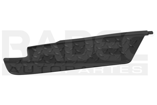 [011-0616-17] MOLDURA DEFENSA TRASERA CV COLORADO 04-11 4X4/4X2/BASE L4/V6 4/6 CILINDROS 2.9/3.7L 2/4 PUERTAS SUPERIOR IZQ