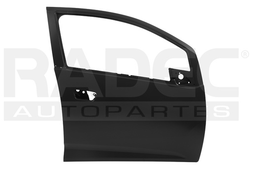 [208-0677-04] PUERTA DELANTERA CV MATIZ 06-16 C/HOYO P/MOLDURA G2/LS L4 4 CILINDROS 1.0L 5 PUERTAS DER