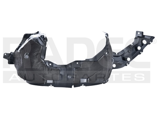 [216-2302-18] TOLVA SALPICADERA DELANTERA NS ALTIMA 17-18 S/SL/SR/SV/SENSE/ADVANCE/EXCLUSIVE L4/V6 4/6 CILINDROS 2.5/3.5L 4 PUERTAS DER