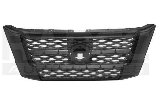 [204-2346-05] PARRILLA NS NP300 21-23 CHASIS/ESTACAS/PICKUP L4 4CILINDROS 2.5L 2 PUERTAS NEGRO