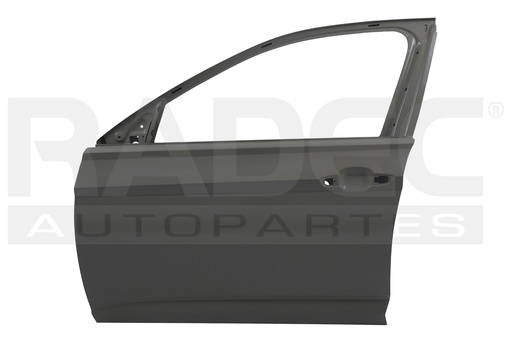 [208-3112-09] PUERTA DELANTERA VW JETTA 19-24 L4/L5 4/5 CILINDROS 2.0/2.5L 4 PUERTAS LAMINA IZQ