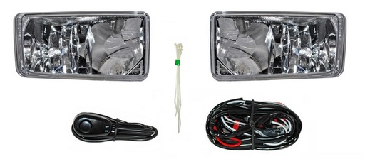 [CV287] FARO NIEBLA CHEV PU/ SUBURBAN/ TAHOE/ AVALANCHE 07-15 RECTANG JGO 352 DMV