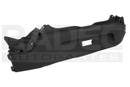 [203-2621-05] FASCIA TRASERA RN KWID 19-23 CORRUGADA S/HOYO P/SENSOR BITONO/INTENSE/ICONIC/OUTSIDER L3 3 CILINDROS 1.0L 5 PUERTAS