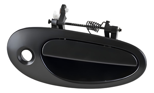 [012-0912-28] MANIJA EXTERIOR DG NEON 00-05  CR CIRRUS/SEBRING  DG STRATUS 4P SEDAN 01-06  CON HOYO PARA LLAVE NEGRA PLASTICO HUSHAN Derecho Delantera  