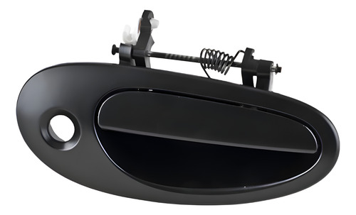 [012-0912-28] MANIJA EXTERIOR DG NEON 00-05 CR CIRRUS/SEBRING  DG STRATUS 4P SEDAN 01-06  CON HOYO PARA LLAVE NEGRA PLASTICO HUSHAN Derecho Delantera