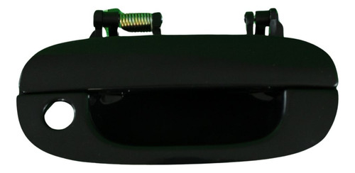 [012-0913-16] MANIJA EXTERIOR DG RAM 1500/2500/3500 94-01  CON HOYO PARA LLAVE LISA PARA PINTAR NEGRA PLASTICO HUSHAN Derecho Delantera  