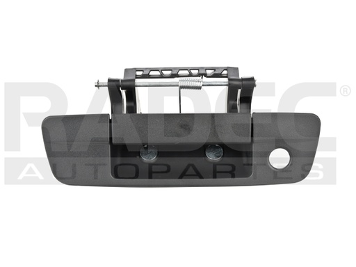 [012-0913-20] MANIJA DE TAPA DG RAM 1500/2500 09-12  CON HOYO PARA LLAVE Y SIN HOYO PARA CAMARA CORRUGADA NEGRO PLASTICO HUSHAN    