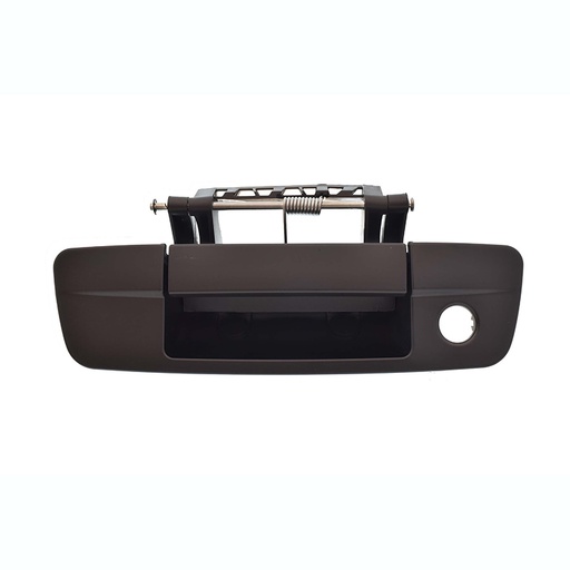 [012-0913-21] MANIJA DE TAPA DG RAM 1500/2500 09-12  CON HOYO PARA LLAVE Y SIN HOYO PARA CAMARA LISA NEGRA PLASTICO HUSHAN    