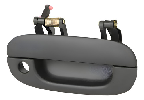 [012-0916-02] MANIJA EXTERIOR DODGE RAM 1500/2500/3500 94-01  CON HOYO PARA LLAVE NEGRA PLASTICO HUSHAN Derecho Delantera