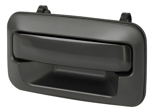 [012-0916-04] MANIJA EXTERIOR MT L200 87-96  DG RAM 50 87-93  LISA NEGRA PLASTICO HUSHAN Derecho Delantera  