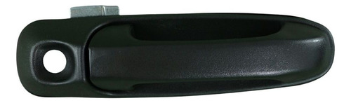 [012-0916-06] MANIJA EXTERIOR DG RAM 1500/2500/3500 02-08/DAKOTA 05-12  MT RAIDER 06-09  CON HOYO PARA LLAVE CORRUGADA NEGRA PLASTICO HUSHAN Derecho Delantera  