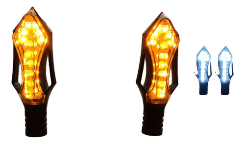 [ENDIR-3213-0521] DIRECCIONAL 12V 14LED LUZ AMARILLO JGO