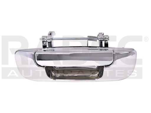 [012-0916-45] MANIJA DE TAPA DG RAM 1500/2500 02-08  SIN HOYO PARA LLAVE CROMO PLASTICO HUSHAN    