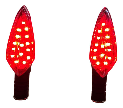 [ENDIR-3213-0506] DIRECCIONAL 12V LED'S NEGRO MATE LUZ ROJA