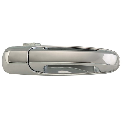 [012-0916-52] MANIJA EXTERIOR DG RAM 1500/2500/3500 02-08/DAKOTA 05-12  MT RAIDER 06-09  SIN HOYO PARA LLAVE CROMADA PLASTICO HUSHAN Derecho Delantera  