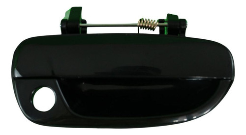 [012-0920-00] MANIJA EXTERIOR DG VERNA 04-06  HY ACCENT 00-06  CON HOYO PARA LLAVE LISA NEGRA PLASTICO HUSHAN Derecho Delantera  