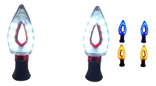 [D-139R-B] DIRECCIONAL ROJO LED BLANCO 12V