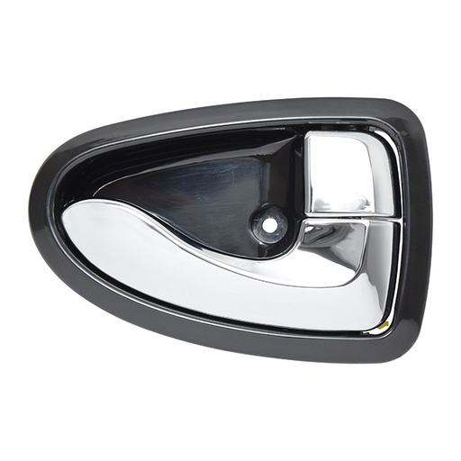 [012-0920-18] MANIJA INTERIOR DG VERNA 04-06  HY ACCENT 00-06  NEGRA/CROMO PLASTICO HUSHAN Derecho Delantera/Trasera  