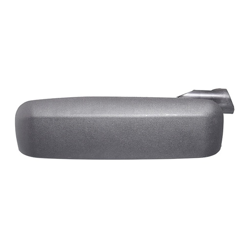 [012-1109-01] MANIJA EXTERIOR FT UNO 10-18  SIN HOYO PARA LLAVE CORRUGADA NEGRA PLASTICO HUSHAN Izquierdo Delantera/Trasera
