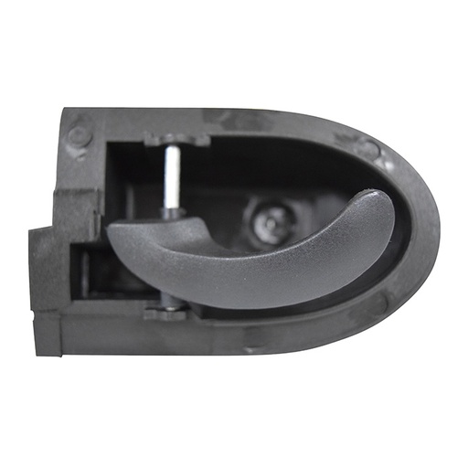 [012-1205-05] MANIJA INTERIOR FD COURIER 01-12  NEGRO PLASTICO HUSHAN Izquierdo Delantera  