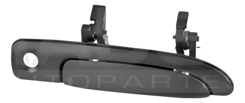 [012-1206-00] MANIJA EXTERIOR FD GRAND MARQUIS/CROWN VICTORIA 92-11  CON HOYO PARA LLAVE CORRUGADA PLASTICO HUSHAN Derecho Delantera  