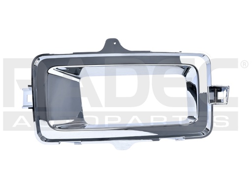 [003-0639-03] REJILLA DEFENSA DELANTERA CV SILVERADO/1500 14-15 C/HOYO P/FARO CROMADA IZQ