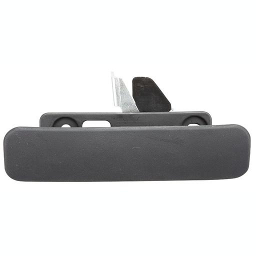 [012-1207-06] MANIJA EXTERIOR FD ECONOLINE 08-14  CORRUGADA NEGRA PLASTICO HUSHAN Derecho Trasera Puerta lateral abatible 
