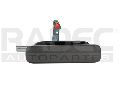 [012-1207-07] MANIJA EXTERIOR FD ECONOLINE 08-14  NEGRA ZINC HUSHAN Derecho  Puerta corrediza 