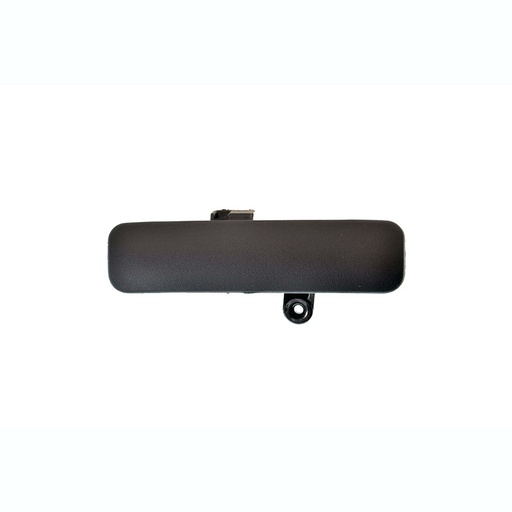 [012-1207-08] MANIJA EXTERIOR FD ECONOLINE 08-14  CORRUGADA NEGRA PLASTICO HUSHAN Derecho Delantera  