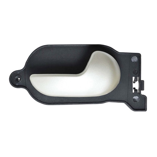 [012-1208-04] MANIJA INTERIOR FD FIESTA 03-10/ECOSPORT 04-12/IKON SEDAN 08-12  PLATA SATINADO PLASTICO HUSHAN Derecho Delantera/Trasera  