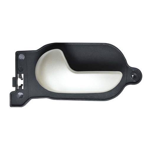 [012-1208-05] MANIJA INTERIOR FD FIESTA 03-10/ECOSPORT 04-12/IKON SEDAN 08-12  PLATA SATINADO PLASTICO HUSHAN Izquierdo Delantera/Trasera  