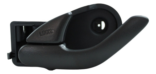 [012-1209-01] MANIJA INTERIOR FD ESCAPE  MZ TRIBUTE  MR MARINER 01-07  NEGRO PLASTICO HUSHAN Izquierdo Delantera/Trasera  