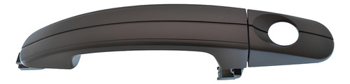[012-1209-11] MANIJA EXTERIOR FD FOCUS 07-18/ESCAPE 13-19  CON HOYO PARA LLAVE LISA PARA PINTAR NEGRA PLASTICO HUSHAN Izquierdo Delantera  