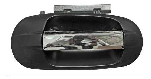 [012-1213-04] MANIJA EXTERIOR FD EXPEDITION  LC NAVIGATOR 03-17  SIN HOYO PARA LLAVE LISA PARA PINTAR NEGRA/CROMO HUSHAN Derecho Delantera/Trasera  