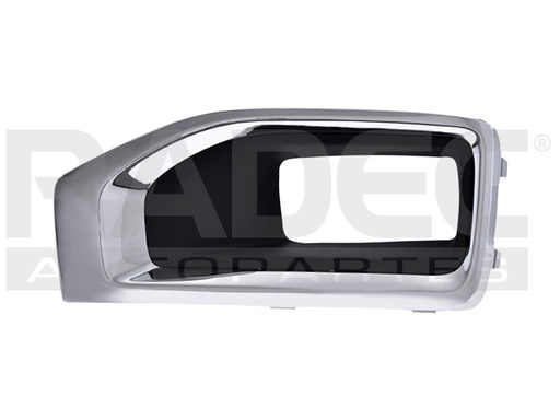 [003-0651-01] REJILLA FASCIA DELANTERA CV YUKON 15-20 C/HOYO P/FARO F/CROMADO IZQ