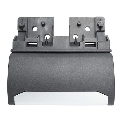 [012-1215-33] MANIJA INTERIOR FD F-150/F-250/LOBO 15-20  NEGRA/CROMO PLASTICO HUSHAN Derecho/Izquierdo Delantera/Trasera  