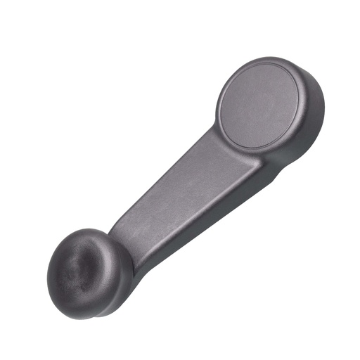 [012-1217-38] MANIJA DE ELEVAR FD FIESTA 11-19/TRANSITT 07-13  PLASTICO NEGRA HUSHAN    