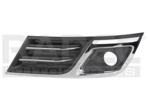 [003-0663-07] REJILLA FASCIA CV TRAVERSE 13-17 C/MOLDURA CROMADA IZQ