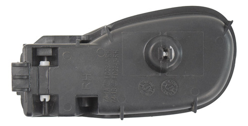 [012-1219-06] MANIJA INTERIOR FD FOCUS 00-04/USA TYPE 05-07  NEGRO PLASTICO HUSHAN Derecho Delantera/Trasera  