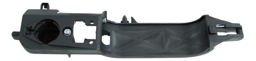 [012-1219-46] MANIJA EXTERIOR DELANTERA FD FOCUS 00-06  SOLO BASE NEGRA PLASTICO DER HUSHAN