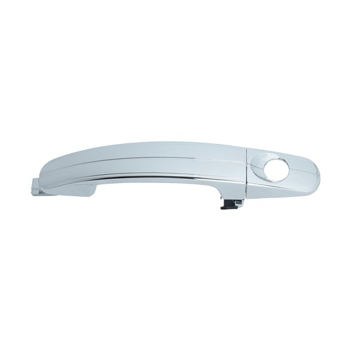 [012-1219-65] MANIJA EXTERIOR FD FOCUS 07-18/ESCAPE 13-19  CON HOYO PARA LLAVE CROMADA PLASTICO HUSHAN Izquierdo Delantera  