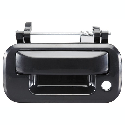 [012-1226-07] MANIJA DE TAPA FD F-150/F-250 09-14/LOBO 04-14/SUPER DUTY 08-16/EXPLORER SPORT TRAC 06-10  LC MARK LT 06-13  CON HOYO PARA LLAVE LISA NEGRA PLASTICO HUSHAN    