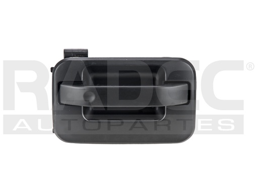 [012-1226-14] MANIJA EXTERIOR FD LOBO 04-08  SIN HOYO PARA LLAVE LISA PARA PINTAR PLASTICO HUSHAN Derecho Delantera/Trasera  