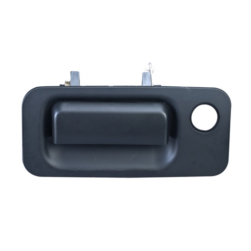 [012-1230-11] MANIJA EXTERIOR FD RANGER 05-09  CON HOYO PARA LLAVE LISA PARA PINTAR NEGRA PLASTICO HUSHAN Izquierdo Delantera  