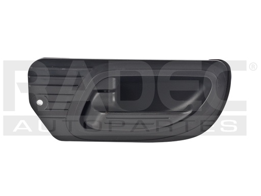 [012-1230-23] MANIJA INTERIOR FD RANGER 05-12  NEGRO PLASTICO HUSHAN Izquierdo Delantera/Trasera  