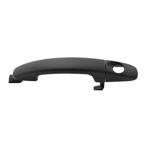 [012-1230-47] MANIJA EXTERIOR FD RANGER 13-22  CON HOYO PARA LLAVE LISA NEGRA PLASTICO HUSHAN Izquierdo Delantera  