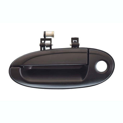 [012-1233-01] MANIJA EXTERIOR FD TAURUS  MR SABLE 96-99  CON HOYO PARA LLAVE LISA PARA PINTAR NEGRA PLASTICO HUSHAN Izquierdo Delantera  