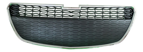 [003-0666-04] REJILLA FASCIA DELANTERA CHEVROLET SPARK 13-17 LINEA ANTERIOR C/MOLDURA CROMADA