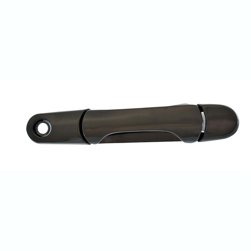 [012-1237-12] MANIJA EXTERIOR FD WINDSTAR 1998  CON HOYO PARA LLAVE LISA NEGRA PLASTICO HUSHAN   Puerta corrediza 